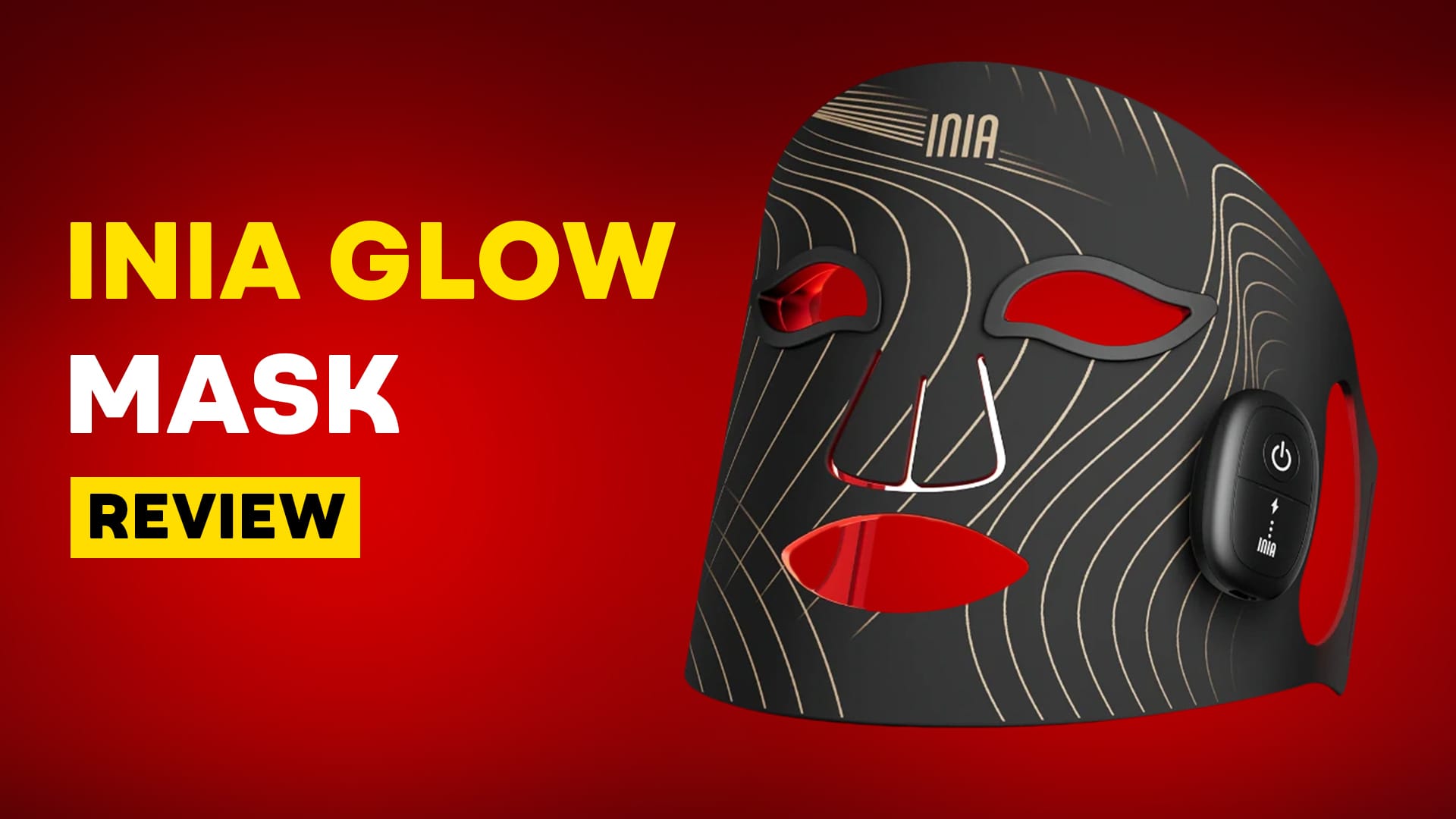 Inia Glow Red Light Therapy LED Mask Review: The Near-Perfect Budget Mask With One Big Caveat