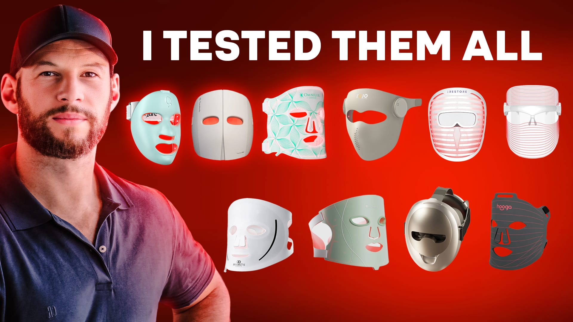 Red Light Therapy Mask Comparing Test: 25 Masks Ranked And Reviewed
