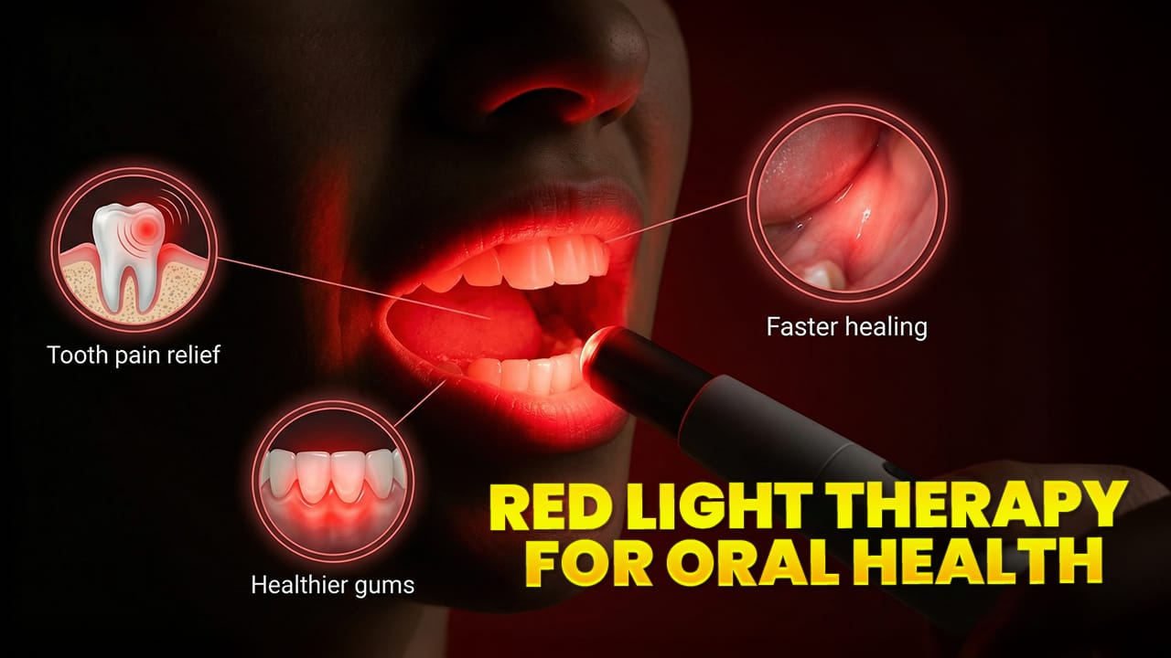 Can Red Light Really Improve Oral Health?