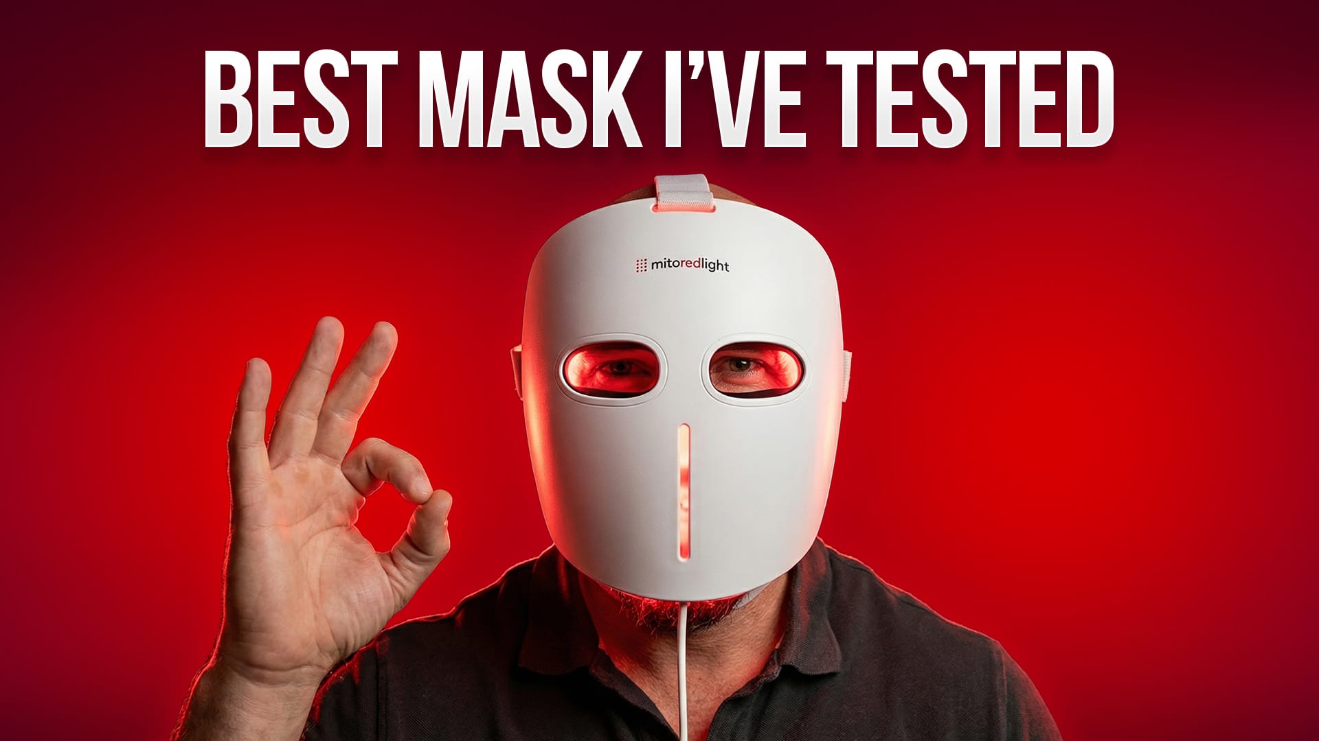 MitoGlow LED Mask Review: The Best Red Light Therapy Mask I've Ever Tested.
