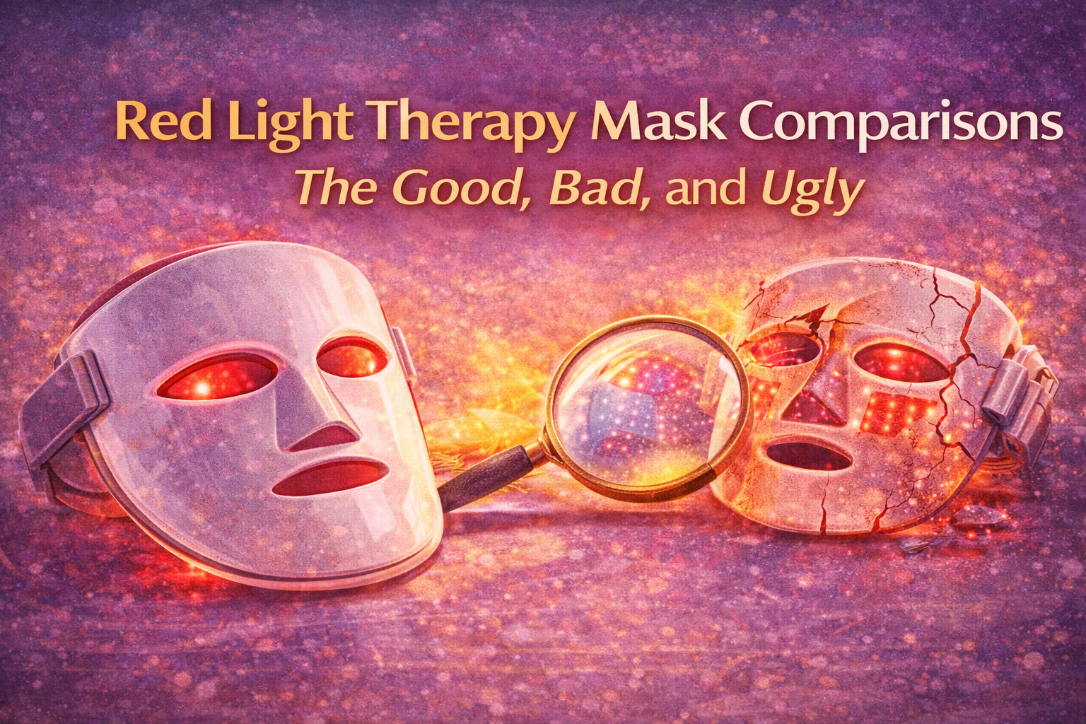 Red Light Therapy Masks Comparisons: The Good, Bad, And Ugly!