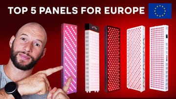 Europe's Best Red Light Therapy Panel [Review & Comparison]!