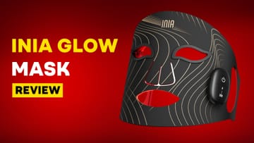 Inia Glow Red Light Therapy LED Mask Review: The Near-Perfect Budget Mask With One Big Caveat