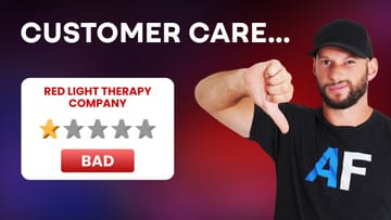 Red Light Therapy & Customer Care: Critical Information!!