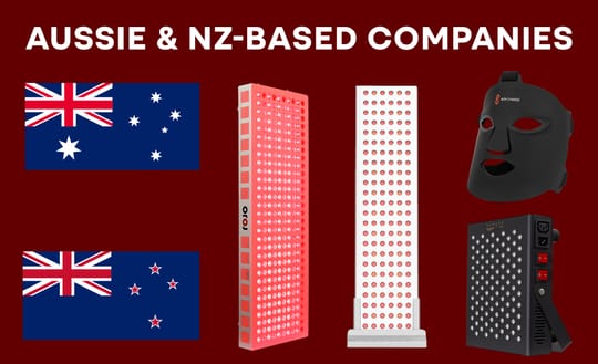 11 Aussie & NZ-Based Red Light Therapy Companies